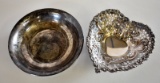 TWO STERLING SILVER BOWLS