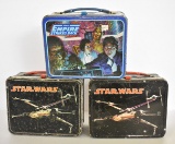 THREE VINTAGE LUNCHBOXES