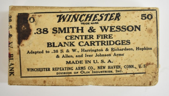 RARE .38 SMITH & WESSON BLANKS