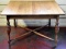 ANTIQUE OAK DINING ROOM TABLE