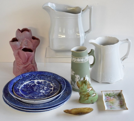 ASSORTED POTTERY & CHINA