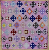 VINTAGE SQUARE IN A SQUARE QUILT