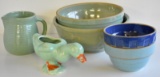 ASSORTED POTTERY