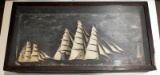 19th CENTURY SHIP DIORAMA