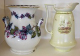 LARGE PITCHER AND CHAMBER POT