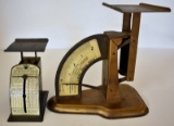 TWO POSTAL SCALES