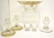 ASSORTED CLEAR GLASSWARE