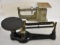 TWO VINTAGE BEAM SCALES