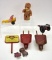 ASSORTED VINTAGE TIN LITHO TOYS & MORE