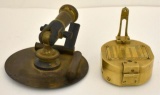 TWO ANTIQUE SURVEYING TOOLS