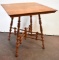 SQUARE OAK PARLOR TABLE