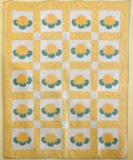 ANTIQUE WATER LILY QUILT