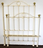 IRON & BRASS TWIN BED
