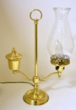 VICTORIAN STYLE BRASS LAMP
