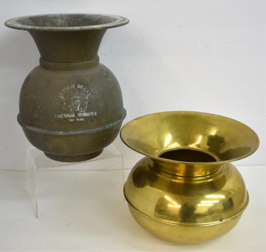 TWO SPITTOONS