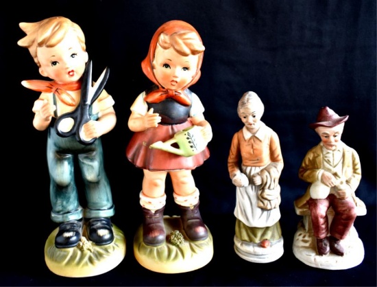 ASSORTED PORCELAIN FIGURINES