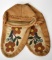 ANTIQUE ATHABASKAN TRIBE BEADED MOCCASINS