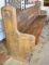 CIRCA 1900 OAK CHURCH PEW