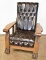 ANTIQUE OAK MORRIS CHAIR