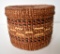 ANTIQUE TSIMSHIAN TRIBE COVERED BASKET