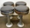 SET OF FOUR 1930s SODA FOUNTAIN STOOLS