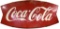 CIRCA 1960s COCA-COLA FISHTAIL SIGN