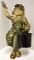 DUTCH BOY ADVERTISING TIN MATCH HOLDER