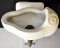 CIRCA 1920s PORCELAIN WALL MOUNT DRINKING FOUNTAIN