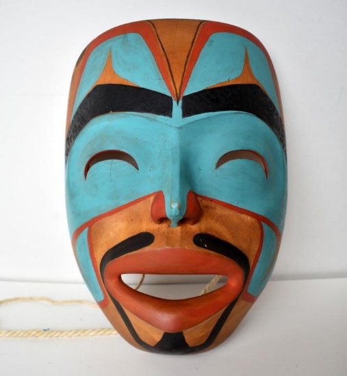 NATIVE AMERICAN PORTRAIT MASK