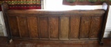 CIRCA 1900 OAK CHURCH ALTAR RAILING