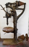 ANTIQUE CAST IRON DRILL PRESS