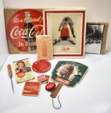 ANTIQUE COCA-COLA ADVERTING ITEMS