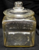 PLANTERS PEANUTS FOUR-SIDED ADVERTISING JAR
