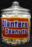 1960s PLANTERS PEANUTS ADVERTISING JAR