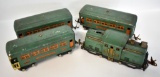 LIONEL O GAUGE #252 PASSENGER TRAIN