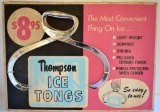THOMPSON ICE TONGS STORE DISPLAY