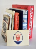 ASSORTED MASERATI BOOKS