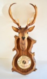 DEER MOUNT NOVELTY THERMOMETER