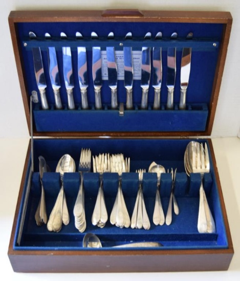 GORHAM "PLAIN" STERLING FLATWARE "C" MONOGRAMM