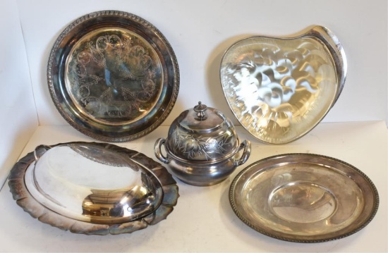 ASSORTED SILVERPLATE