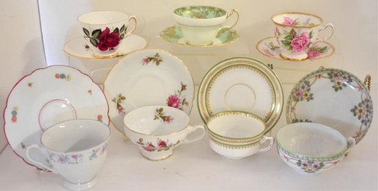 CHINA CUPS & SAUCERS