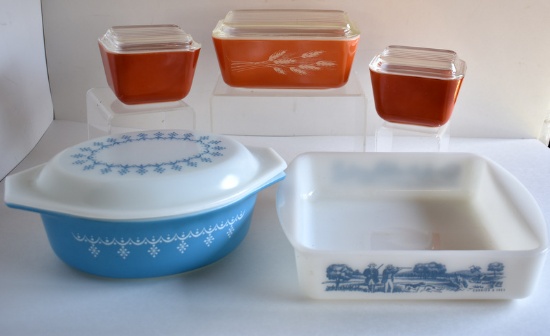 PYREX REFRIGERATOR DISHES