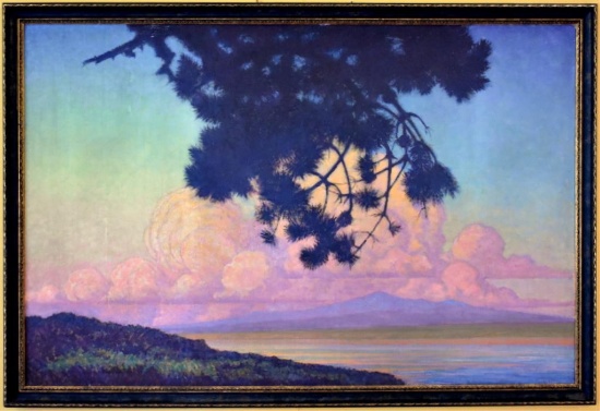 FERDINAND BURGDORFF MONTEREY PENINSULA PAINTING