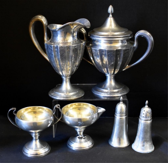 ASSORTED STERLING SILVER SERVING PIECES