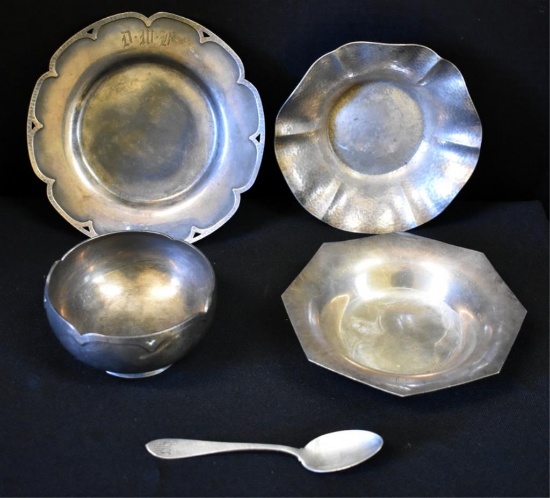 STERLING SILVER DISHES