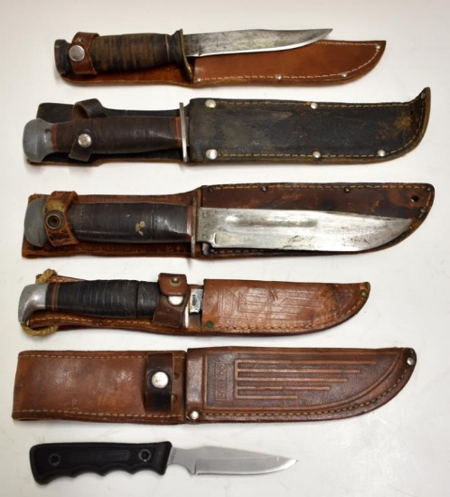 ANTIQUE HUNTING KNIVES