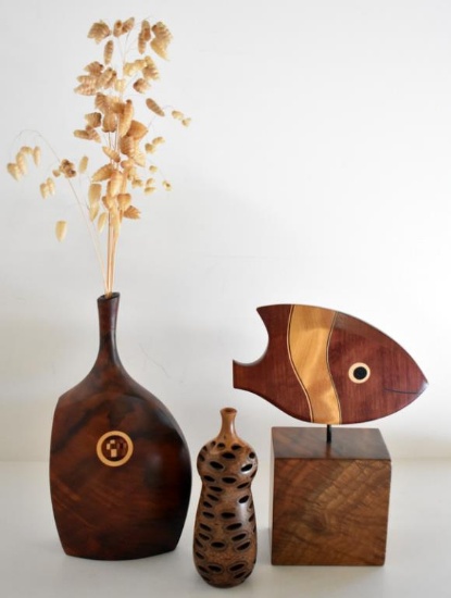 HEINZ NORHAUSEN WOOD SCULPTURES