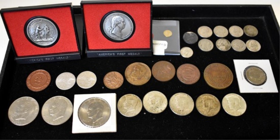 ASSORTED COINS & METALS