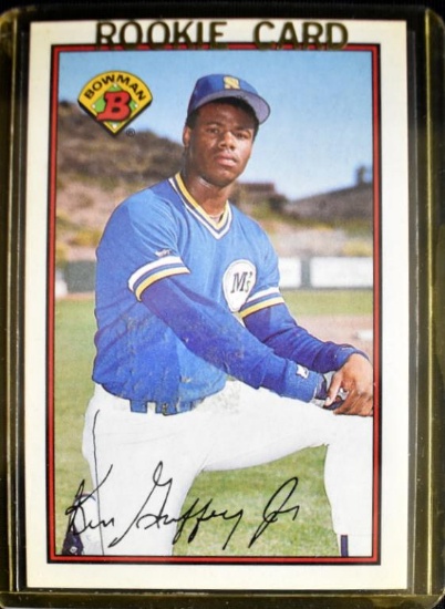 KEN GRIFFEY JUNIOR ROOKIE BASEBALL CARD