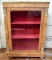 ANTIQUE MAHOGANY CURIO CABINET